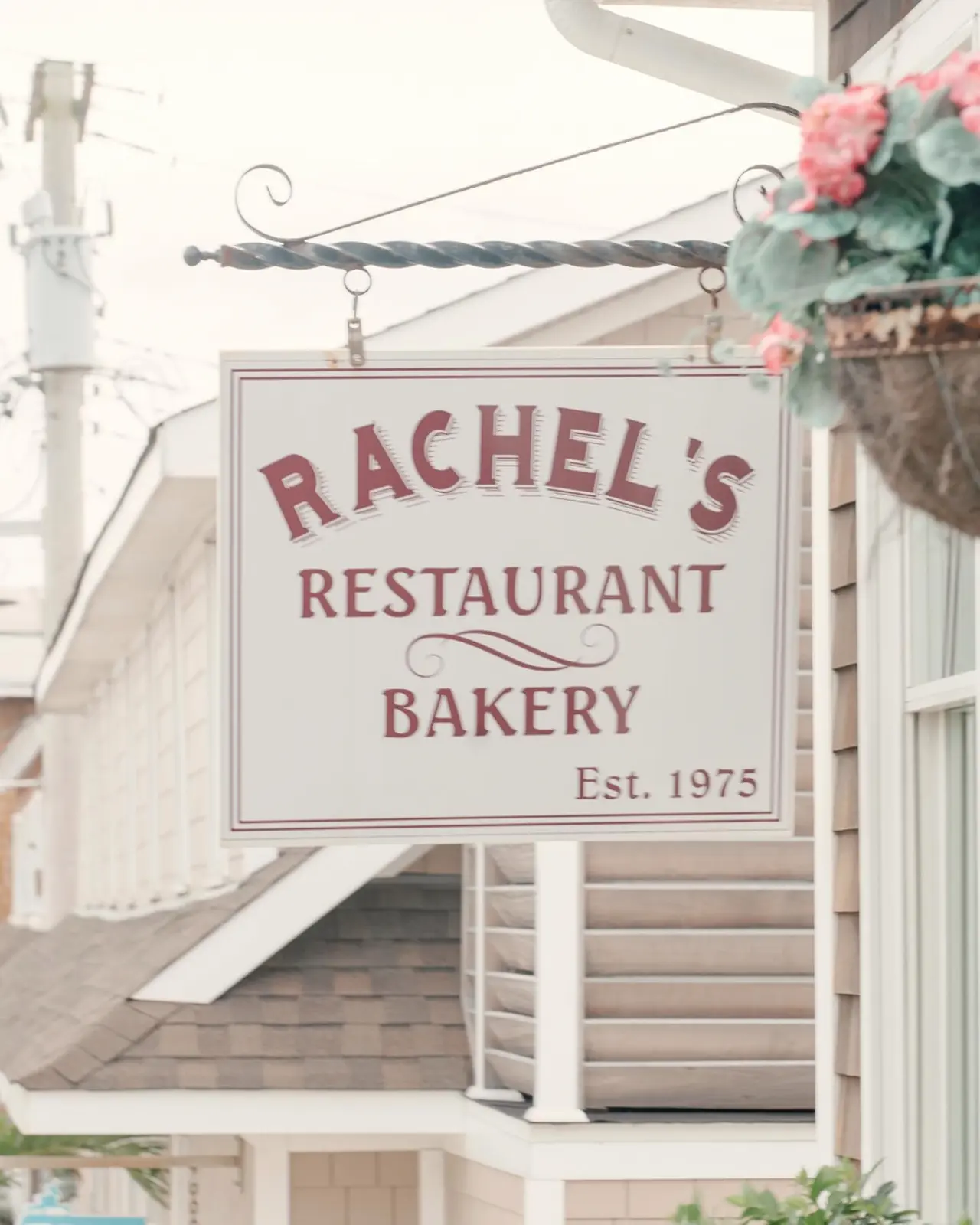rachel's outdoor sign